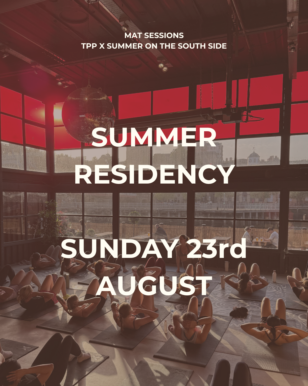 SUMMER RESIDENCY - SUNDAY 23rd AUGUST